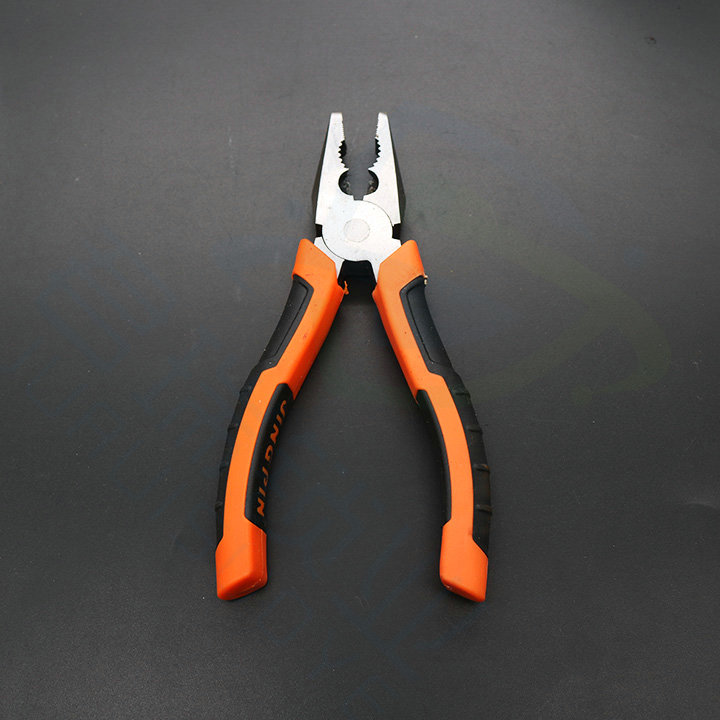 wc002〗钢丝钳 带牙口钢丝钳子 掌心平口钢丝钳子 6寸大钳子