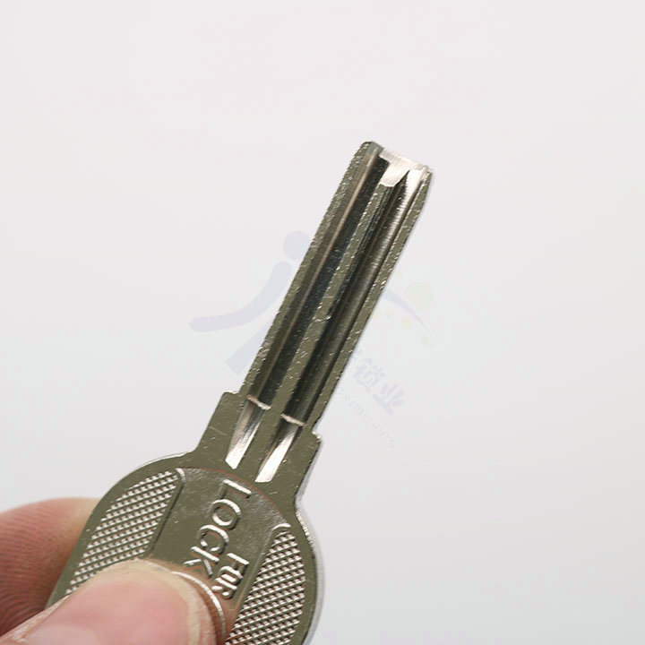 jc050适合lock原子钥匙胚月牙半圆型单排月牙铜钥匙胚